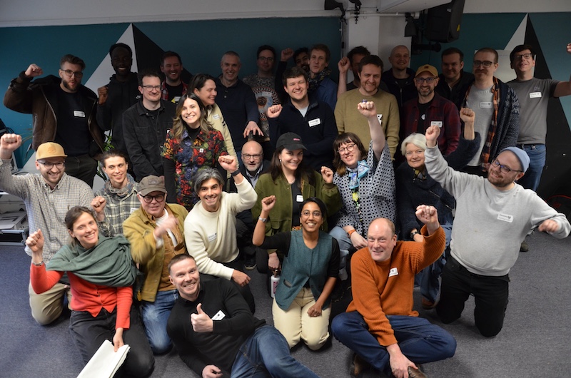 Photo of a group of people from Cotech cooperatives