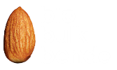 Biobulkbende logo with an almond