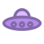 purple UFO