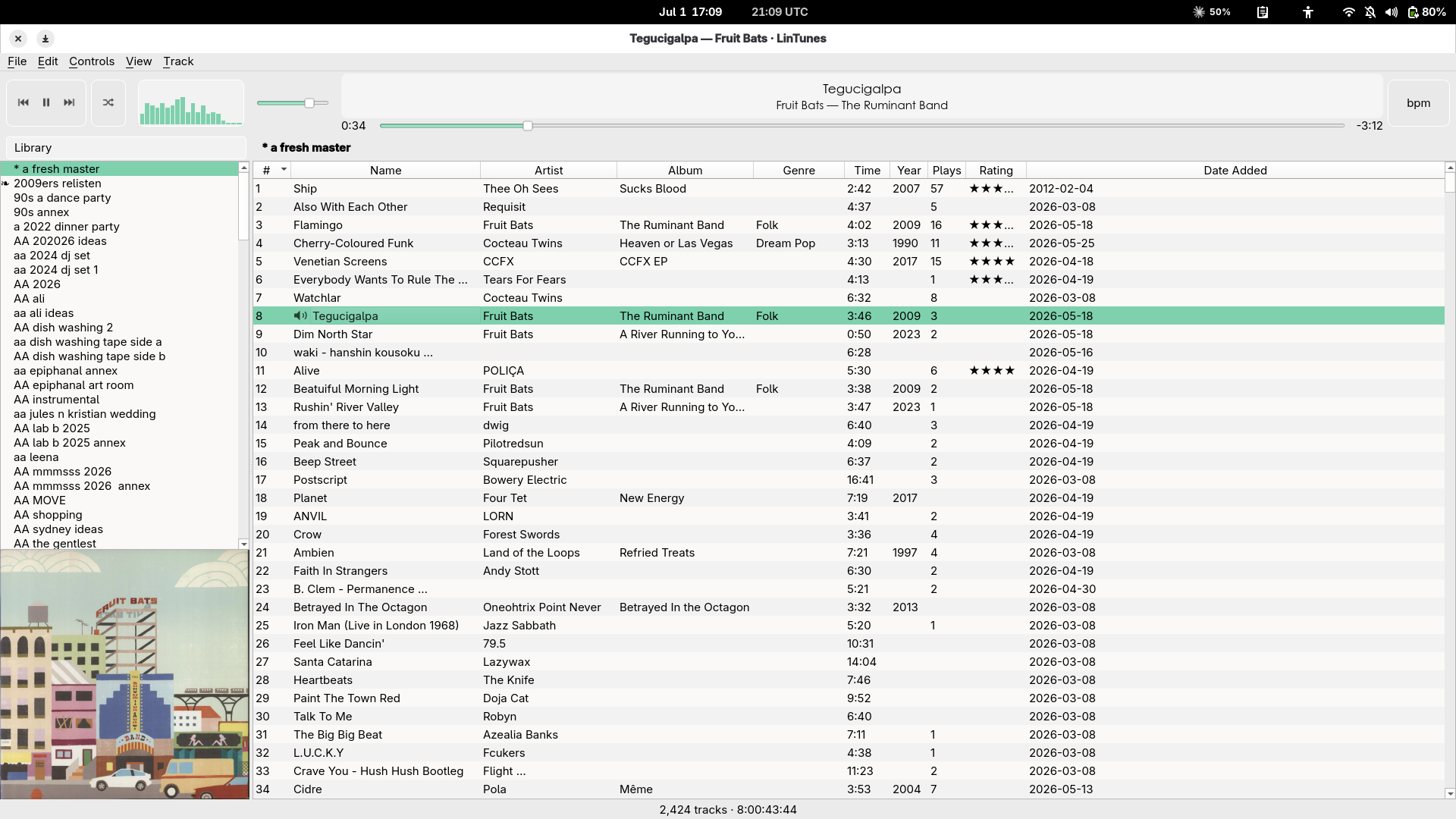 LinTunes